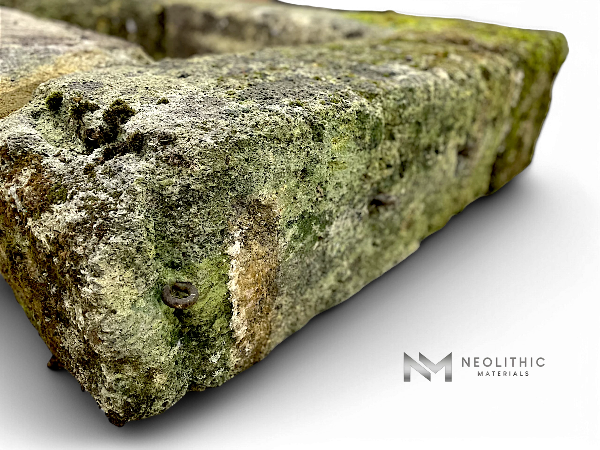 French Limestone Fire Pit - Image 2